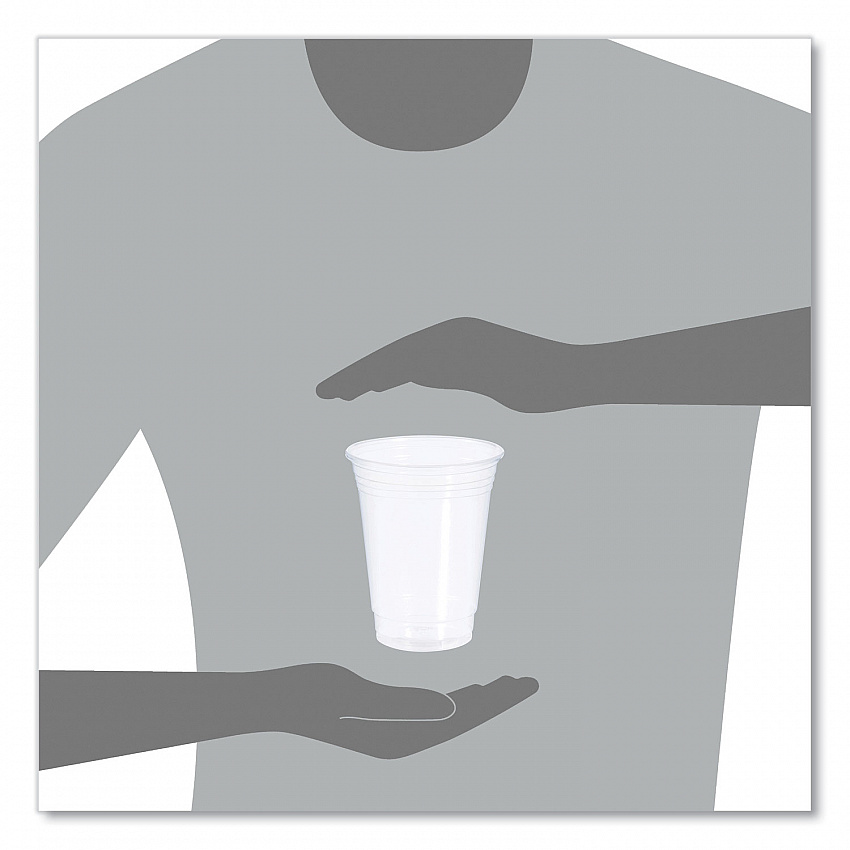 Conex ClearPro Plastic Cold Cups, 16 oz, Clear, 50/Pack, 20 Packs/Carton (16PX)