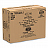 Optima Reclosable Lid, Fits 12 oz to 24 oz Hot Cups, Plastic, Black, 100/Pack, 10 Packs/Carton (16RCLBLK)