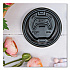 Optima Reclosable Lid, Fits 12 oz to 24 oz Hot Cups, Plastic, Black, 100/Pack, 10 Packs/Carton (16RCLBLK)
