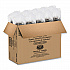 Optima Reclosable Lid, Fits 12 oz to 24 oz Hot Cups, Plastic, Black, 100/Pack, 10 Packs/Carton (16RCLBLK)