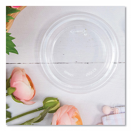 Plastic Dome Lid, Fits 5 oz to 32 oz Hot Cups/Containers, Clear, 100/Pack, 10 Packs/Carton (20DLCR)