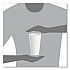 Foam Drink Cups, 20 oz, White, 500/Carton (20J16)