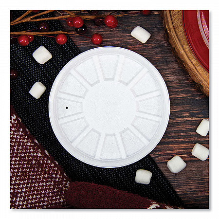 Vented Foam Lids, Fits 6 oz to 32 oz Hot Cups, White, 50/Pack, 10 Packs/Carton (20RL)