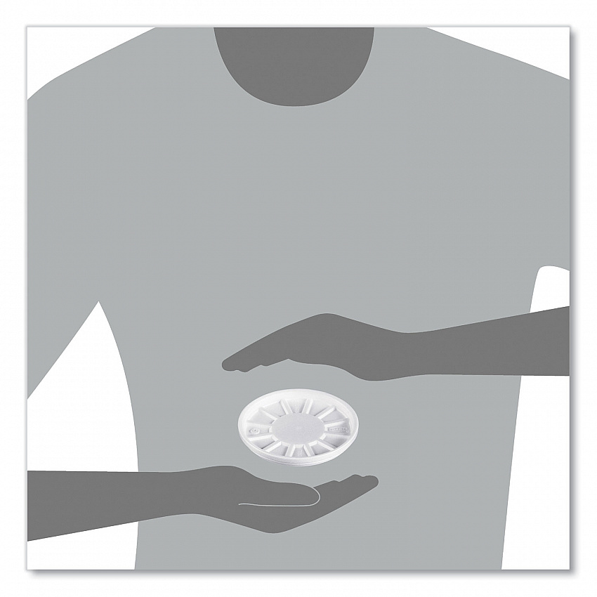 Vented Foam Lids, Fits 6 oz to 32 oz Hot Cups, White, 50/Pack, 10 Packs/Carton (20RL)