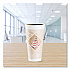 Cafe G Foam Hot/Cold Cups, 20 oz, Brown/Red/White, 20/Pack (20X16GPK)