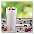 Foam Drink Cups, Hot/Cold, 24 oz, White, 25/Bag, 20 Bags/Carton (24J16)