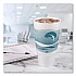 Horizon Hot/Cold Foam Drinking Cups, 32 oz, White/Teal, 16/Bag, 25 Bags/Carton (32AJ20H)