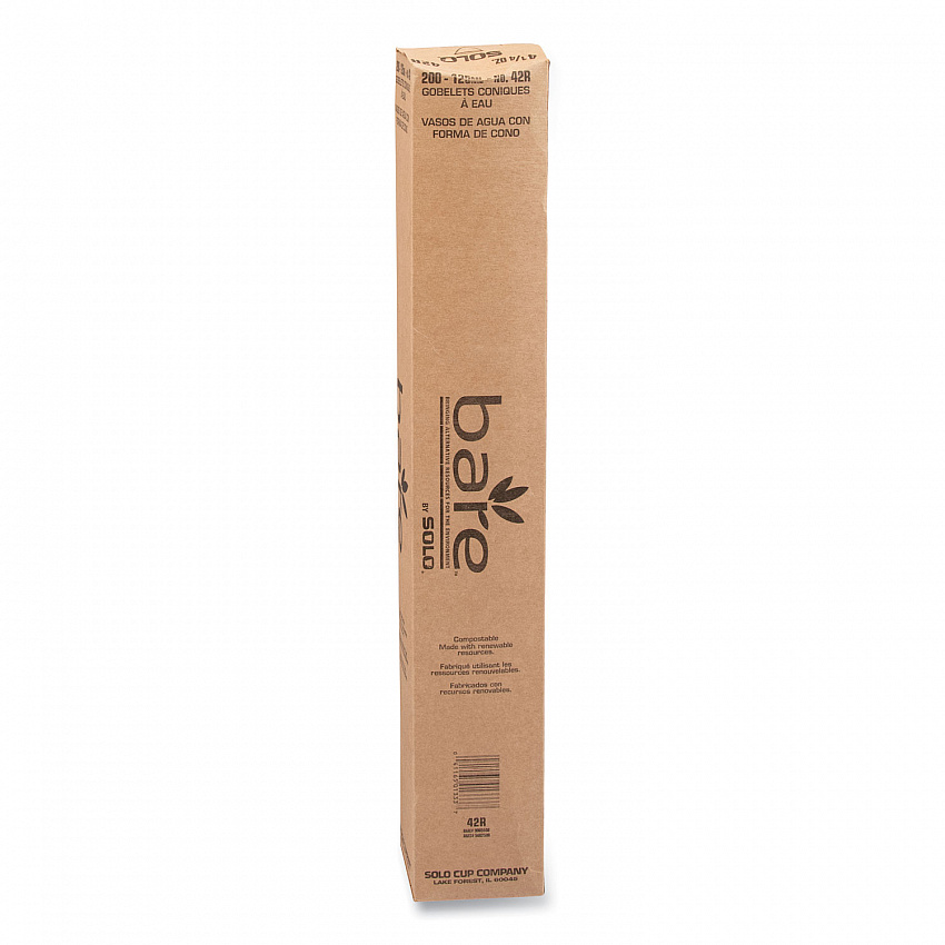 Cone Water Cups, ProPlanet Seal, 4.25 oz, Paper, White, 200/Bag, 25 Bags/Carton (42R2050)