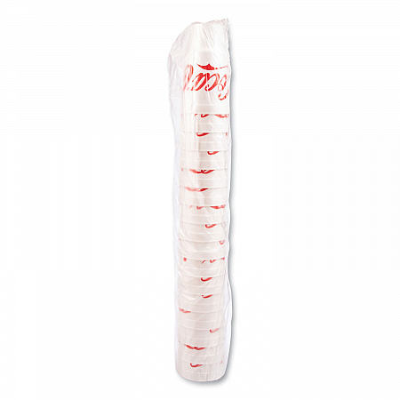Coca-Cola Foam Cups, 44 oz, White/Red, 20/Bag, 15 Bags/Carton (44AJ32C)