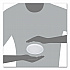 Plastic Lids for Foam Containers, Flat, Vented, Fits 24 oz to 32 oz, Translucent, 100/Pack, 5 Packs/Carton (48JL)