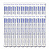 Conex Complements Portion/Medicine Cups, 1 oz, Plastic, Clear, 125/Bag, 20 Bags/Carton (100PC)