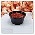 Conex Complements Portion/Medicine Cups, 2 oz, Plastic, Black, 125/Bag, 20 Bags/Carton (200PCBLK)