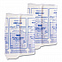 Foam Hinged Lid Containers, 6.4 x 9.3 x 2.9, White, 100/Pack, 2 Packs/Carton (205HT1)