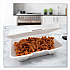 Foam Hinged Lid Containers, 6.4 x 9.3 x 2.6, White, 200/Carton (206HT1R)