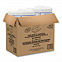 Foam Hinged Lid Containers, 6.4 x 9.3 x 2.6, White, 200/Carton (206HT1R)