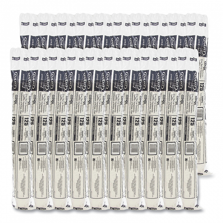 Conex Complements Portion/Medicine Cups, 2.5 oz, Plastic, Clear, 125/Bag, 20 Bags/Carton (250PC)