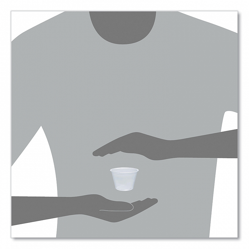 Conex Complements Portion/Medicine Cups, 2.5 oz, Plastic, Clear, 125/Bag, 20 Bags/Carton (250PC)