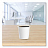 Single-Sided Poly Paper Hot Cups, 4 oz, White, 50 Bag, 20 Bags/Carton (374W2050)