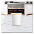Single-Sided Poly Paper Hot Cups, 4 oz, White, 50 Bag, 20 Bags/Carton (374W2050)