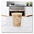 Mistique Polycoated Hot Paper Cups, 8 oz, Brown, 50/Sleeve, 20 Sleeves/Carton (378MS)