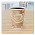 Mistique Polycoated Hot Paper Cups, 8 oz, Brown, 50/Sleeve, 20 Sleeves/Carton (378MS)