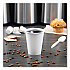 Single-Sided Poly Paper Hot Cups, 8 oz, White, 50/Bag, 20 Bags/Carton (378W2050)