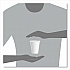 Single-Sided Poly Paper Hot Cups, 8 oz, White, 50/Bag, 20 Bags/Carton (378W2050)