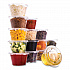 Conex Complements Portion/Medicine Cups, 4 oz, Plastic, Clear, 125/Bag, 20 Bags/Carton (400PC)