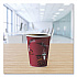 Paper Hot Drink Cups in Bistro Design, 12 oz, Maroon, 50/Pack (412SINPK)
