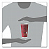 Single-Sided Poly Paper Hot Cups, 20 oz, Bistro Design, 600/Carton (420SI)