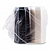 OctaView Hinged-Lid Cold Food Containers, 28 oz, 7.94 x 7.5 x 3.2, Black/Clear, Plastic, 100/Carton (865612PS94)
