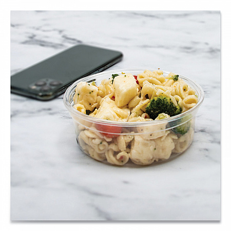 Bare Eco-Forward RPET Deli Containers, ProPlanet Seal, 8 oz, 4.6