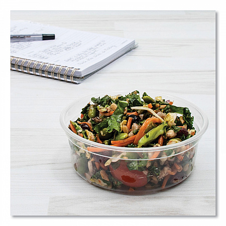 Bare Eco-Forward RPET Deli Containers, ProPlanet Seal, 8 oz, 4.6