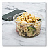 Bare Eco-Forward RPET Deli Containers, ProPlanet Seal, 12 oz, Clear, Plastic, 50/Pack, 10/Carton (DM12R)