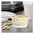 Flexstyle Double Poly Paper Containers, 8 oz, Symphony Design, Paper, 25/Pack, 20 Packs/Carton (HS4085SYM)