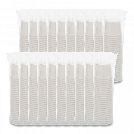 Flexstyle Double Poly Paper Containers, 12 oz, 3.6