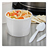 Flexstyle Double Poly Paper Containers, 12 oz, 3.6