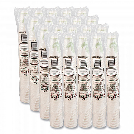 Bare Eco-Forward Paper Cold Cups, ProPlanet Seal, 12 oz, Green/White, 100/Sleeve, 20 Sleeves/Carton (R12BBJD110CT)