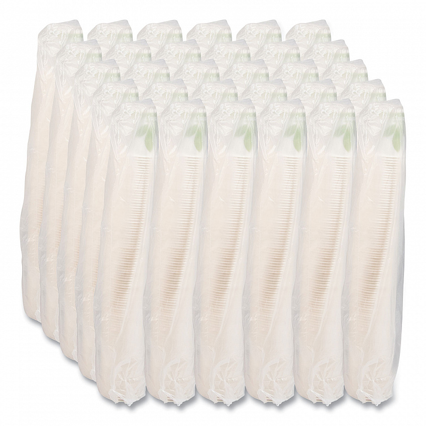 Bare Eco-Forward Paper Cold Cups, ProPlanet Seal, 5 oz, Green/White, 100/Sleeve, 30 Sleeves/Carton (R53BBJD110CT)