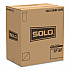 Double Sided Poly (DSP) Paper Cold Cups, 16 oz, Beige/White/Red, 50/Sleeve, 20 Sleeves/Carton (RP16PSYM)