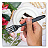 Reliance Mediumweight Cutlery, Fork, Plastic, Black, 1,000/Carton (RSK10004)
