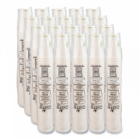 Bare Eco-Forward Paper Cold Cups, ProPlanet Seal, 16 oz, Green/White, 100/Sleeve, 10 Sleeves/Carton (RW16BBD110CT)