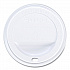 Traveler Cappuccino Style Dome Lid, Fits 10 oz Hot Cups, Plastic, White, 100/Pack, 10 Packs/Carton (TL31R2)