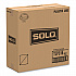 Traveler Cappuccino Style Dome Lid, Fits 10 oz to 24 oz Hot Cups, Plastic, White, 100/Pack, 10 Packs/Carton (TLP316)