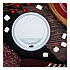 Traveler Cappuccino Style Dome Lid, Fits 10 oz to 24 oz Hot Cups, Plastic, White, 100/Pack, 10 Packs/Carton (TLP316)