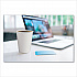 Uncoated Paper Cups, Hot Drink, 8 oz, White, 1,000/Carton (U508NU)
