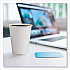 Uncoated Paper Cups, Hot Drink, 8 oz, White, 1,000/Carton (U508NU)