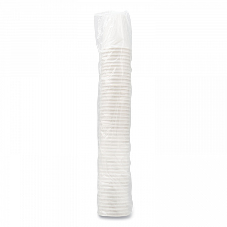 Uncoated Paper Cups, Hot Drink, 8 oz, White, 1,000/Carton (U508NU)