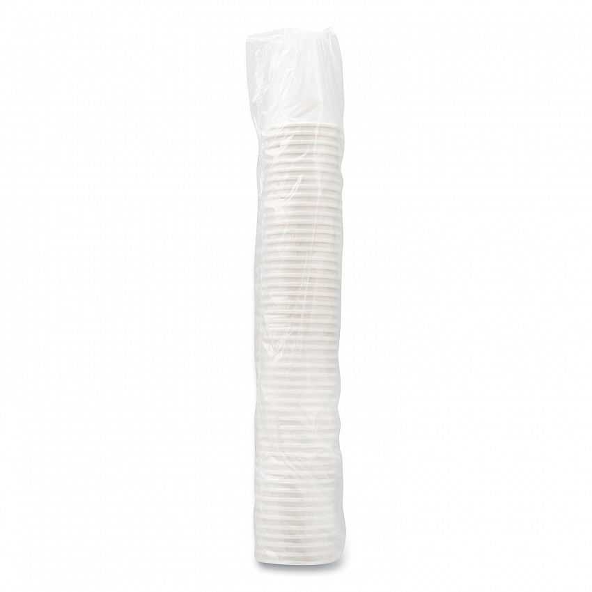 Uncoated Paper Cups, Hot Drink, 8 oz, White, 1,000/Carton (U508NU)