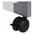 Flexible Multi-Functional Cart for Office Storage, Wood, 6 Shelves, 20.79 x 23.31 x 29.45, Beech (311347)